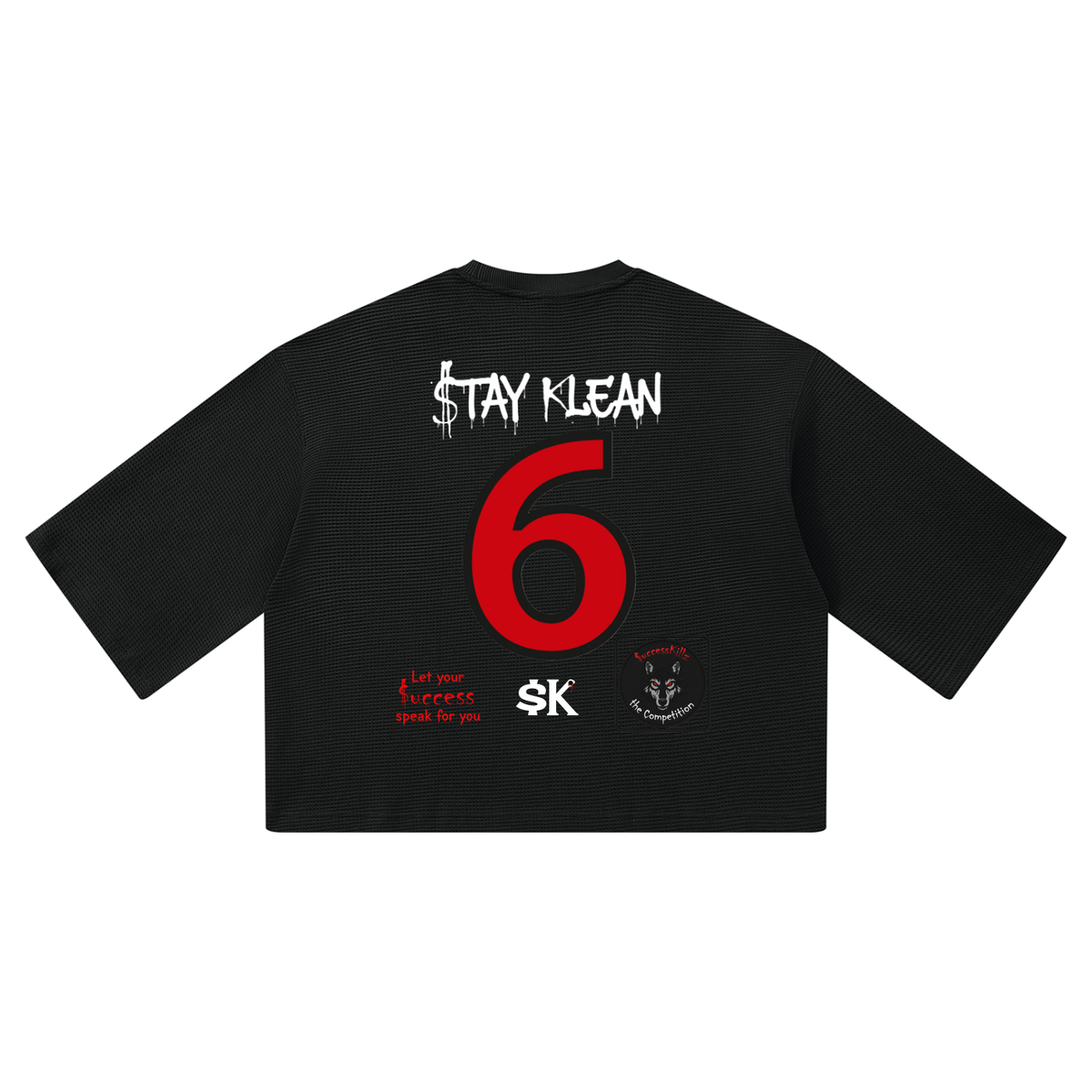 Unisex $uccessKillz “$TAY KLEAN” + “Let Your $uccess Speak For You” Oversized Rugby Jersey