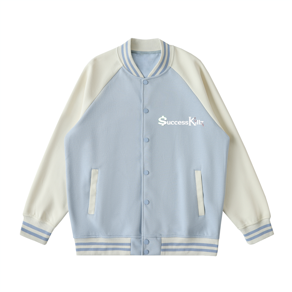 $uccessKillz Two Tone Varsity Jacket