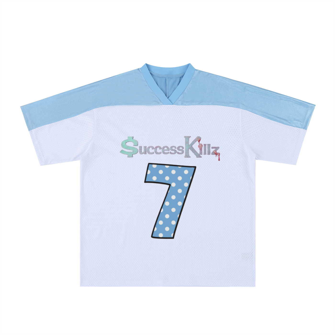 $uccessKillz “Polka Dot 7” Football Jersey