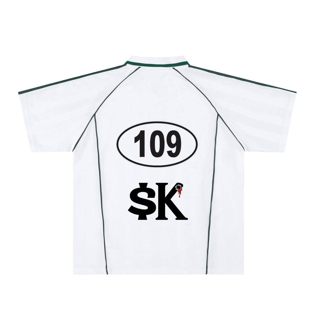 $uccessKillz “109” Stripe Collared Soccer Jersey