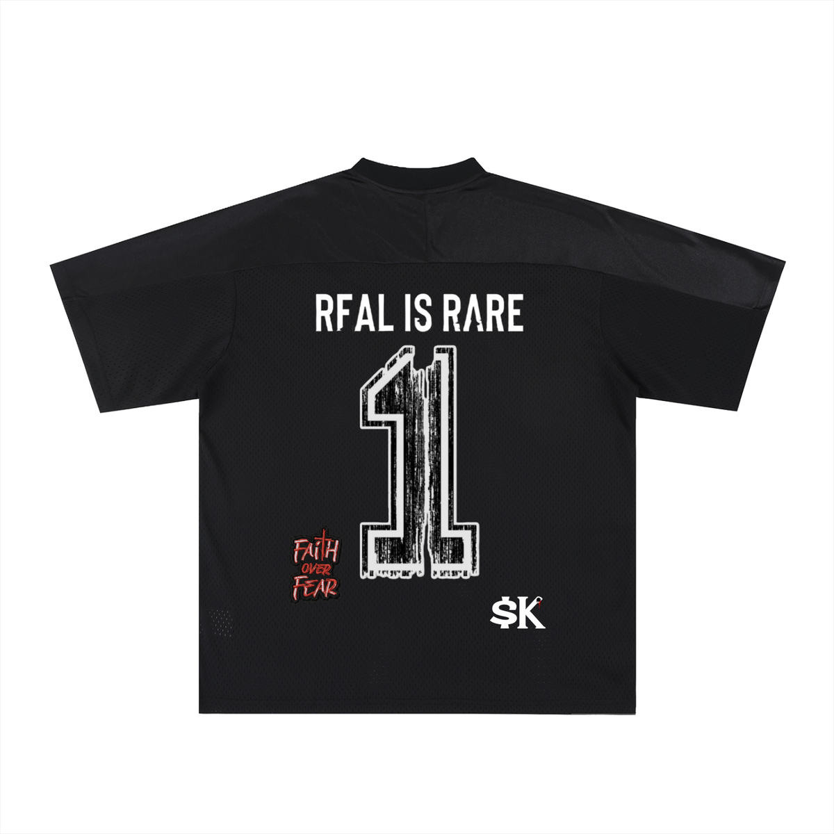 $uccessKillz “Faith Over Fear” + “REAL IS RARE” Football Jersey