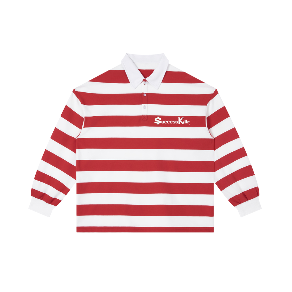 $uccessKillz Stripe Polo Shirt