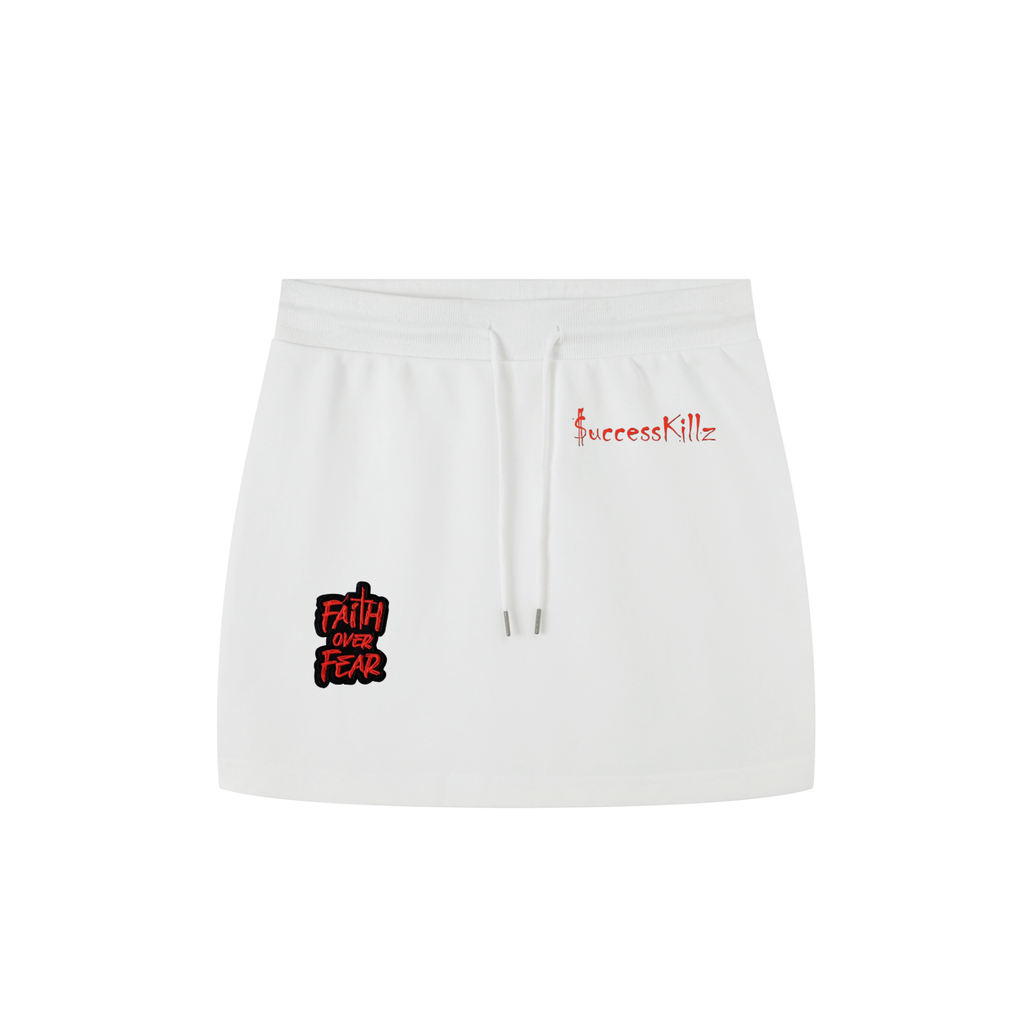 Woman’s $uccessKillz “Faith Over Fear” Drawstring Skirt