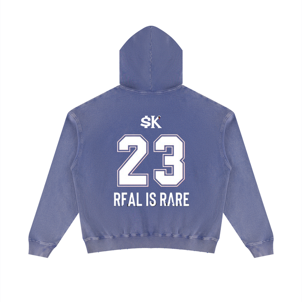 Unisex $uccessKillz “REAL IS RARE” Distressed Hoodie