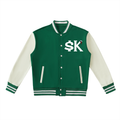 $K Two-Tone Varsity Jacket