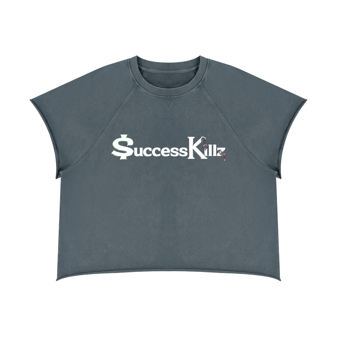 Unisex Vintage $uccessKillz Raw Edge T-Shirt