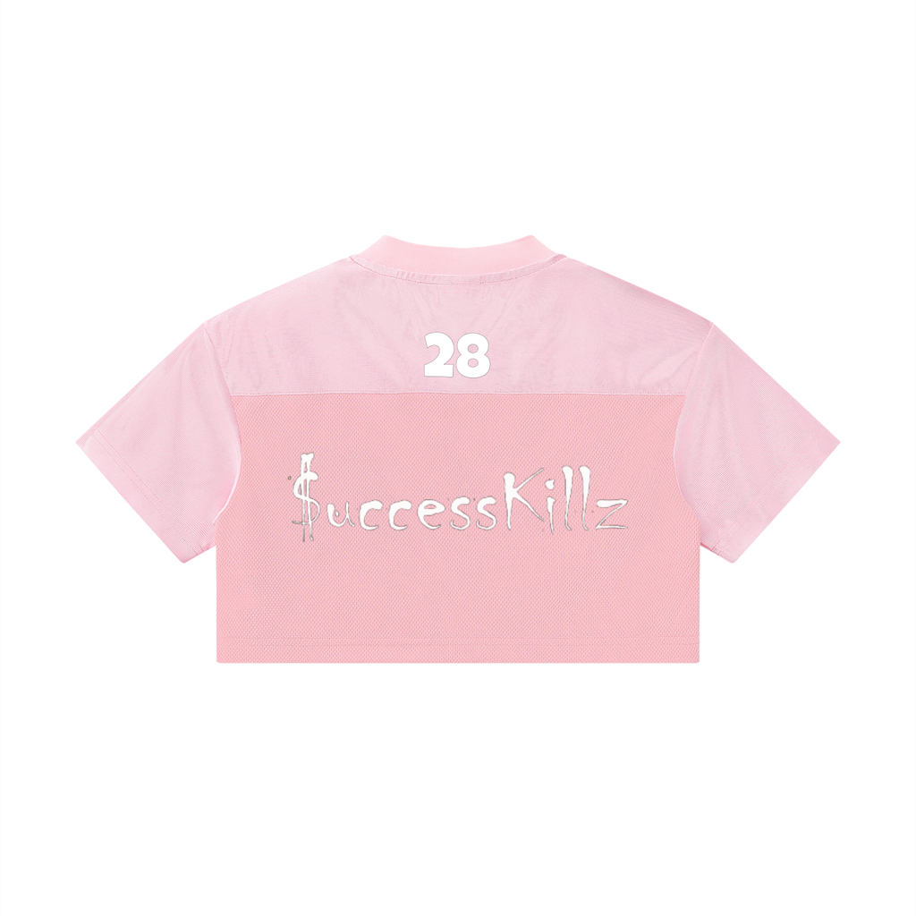 Women's $uccessKillz Retro Crop Football Jersey
