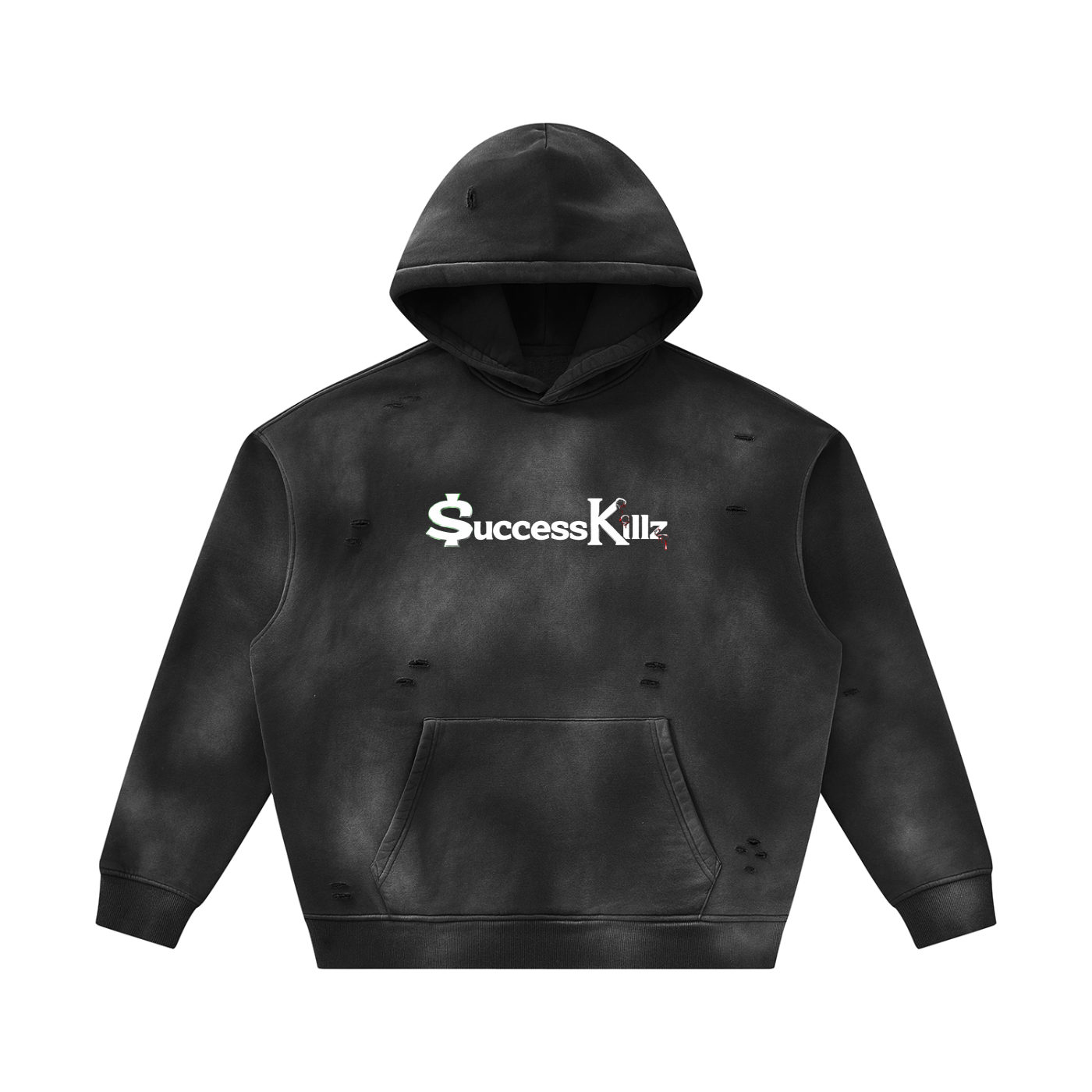 Unisex Sunfade $uccessKillz “Faith Over Fear” Hoodie
