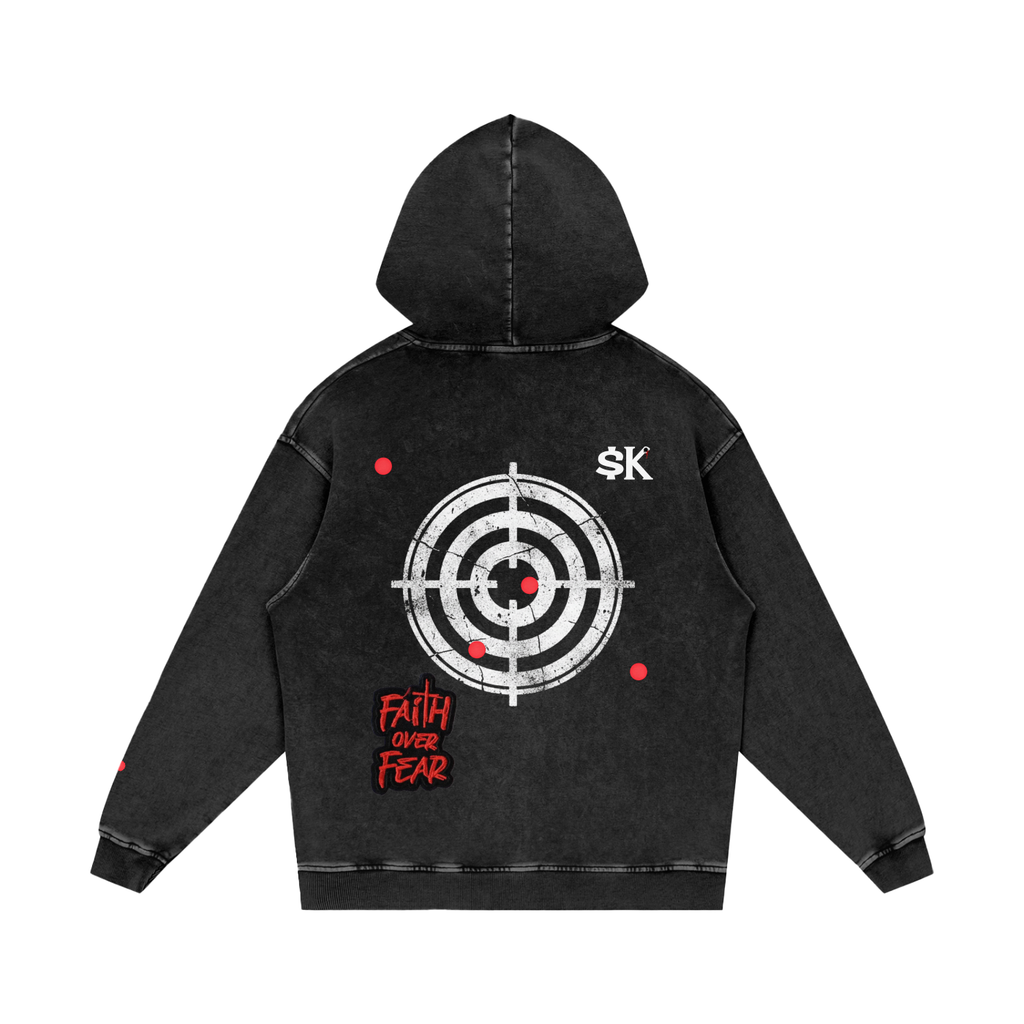 $uccessKillz “Kill The Doubt” + “Faith Over Fear” Loose Cotton Hoodie