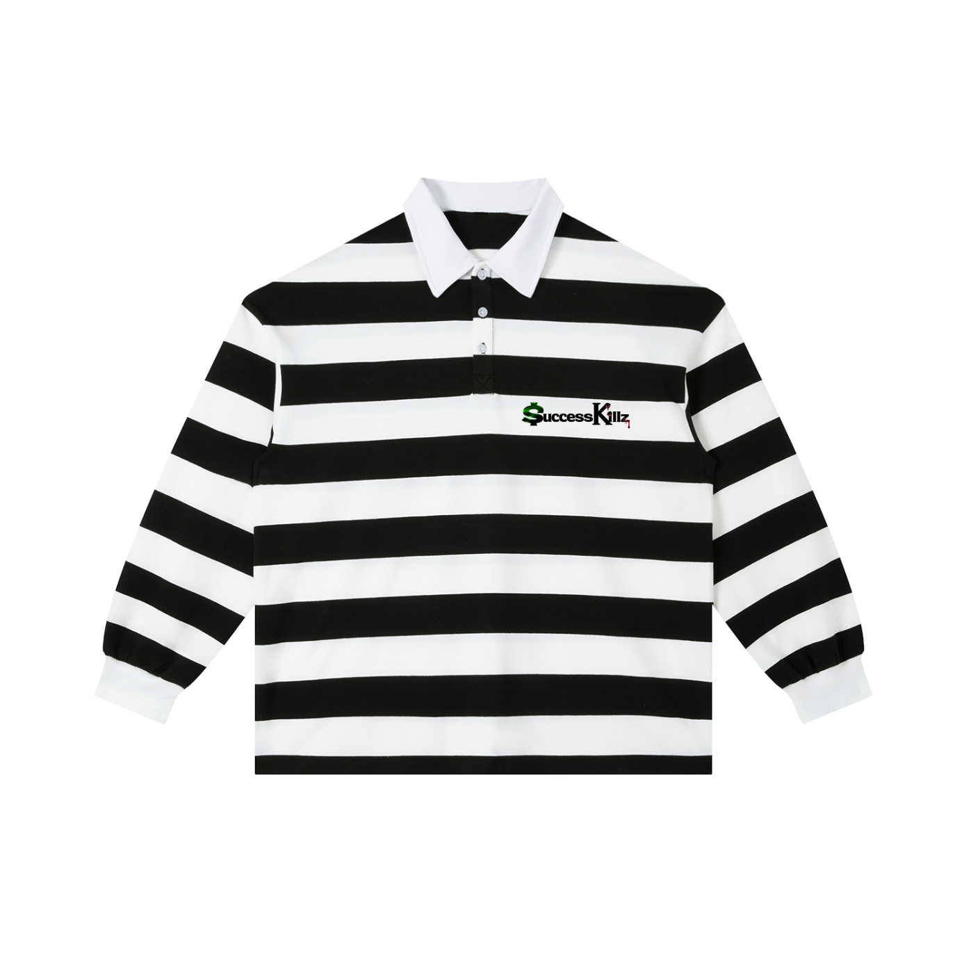 $uccessKillz Stripe Polo Shirt