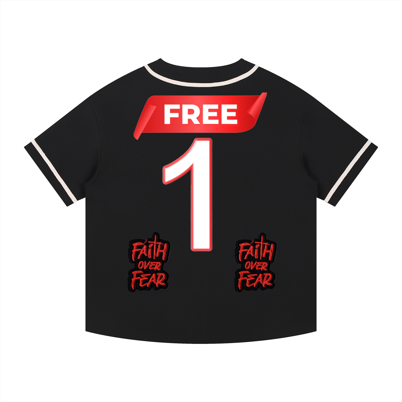 $uccessKillz “Faith Over Fear” + “Free 1” Baseball Jersey