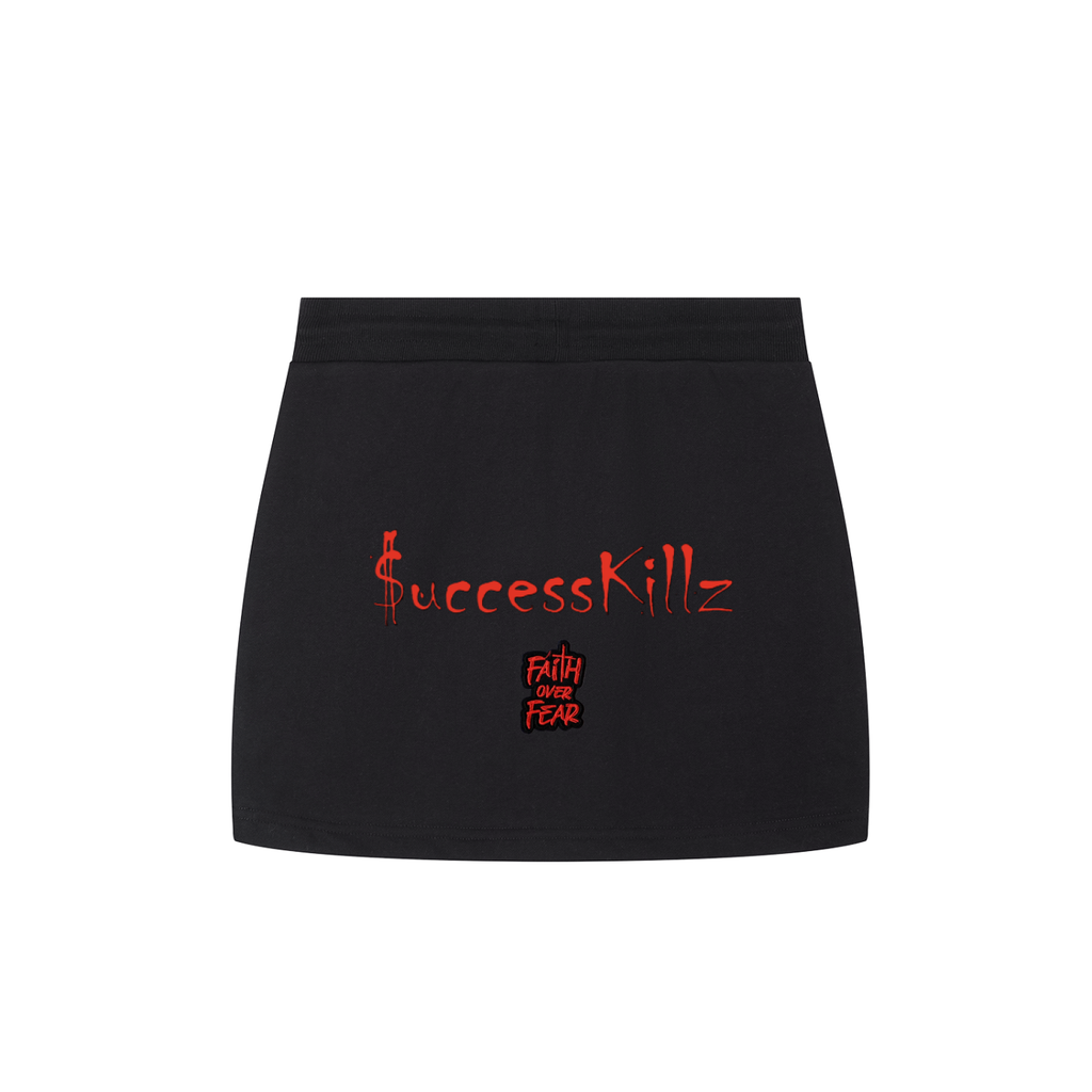 Woman’s $uccessKillz “Faith Over Fear” Drawstring Skirt