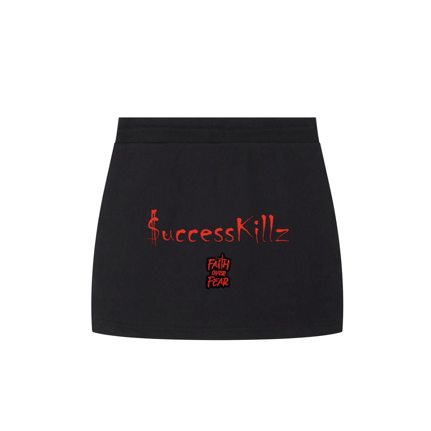 Woman’s $uccessKillz “Faith Over Fear” Drawstring Skirt