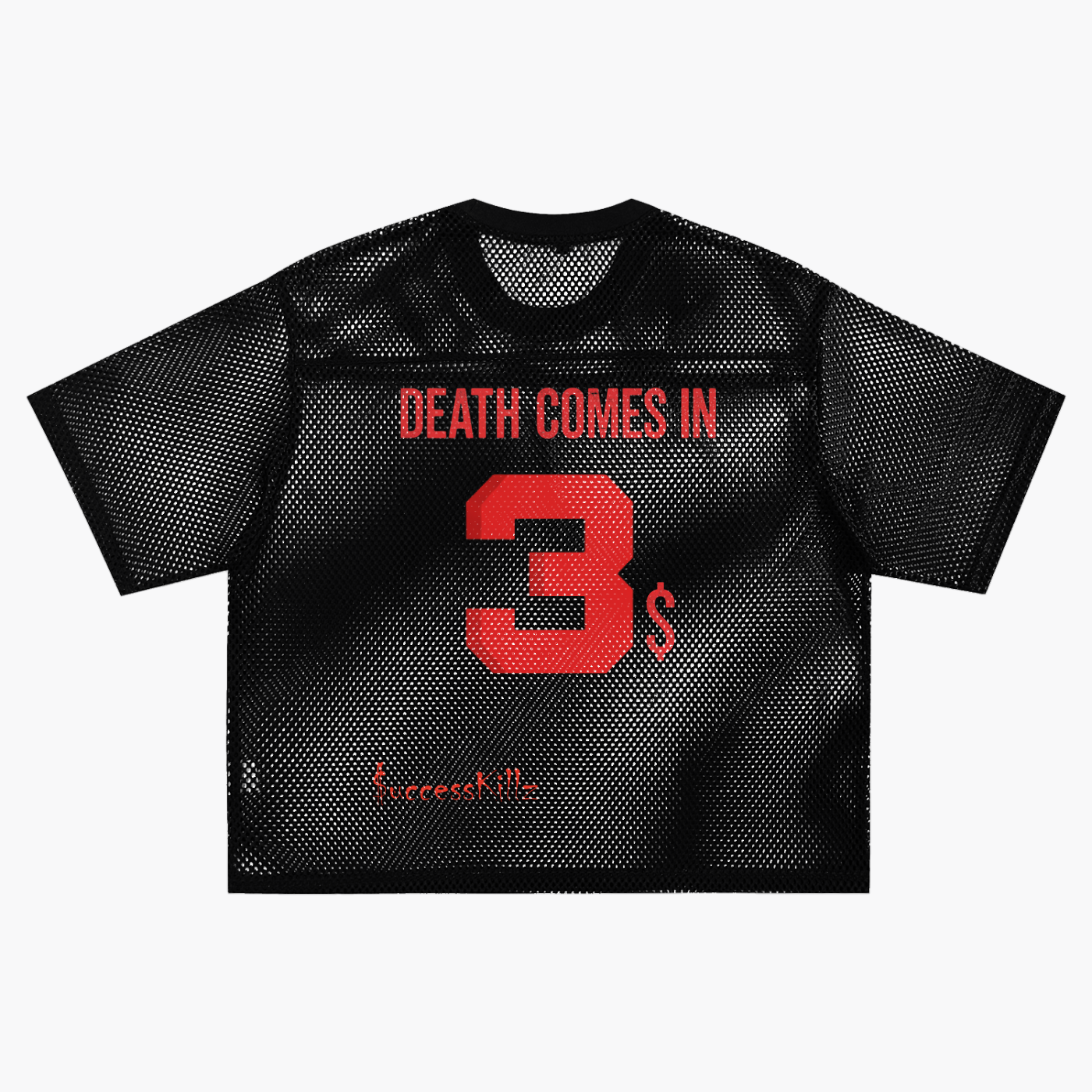 $uccessKillz “Death Comes In 3s” Classic See-through Jersey