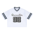 Unisex $uccessKillz Striped Retro Football Jersey