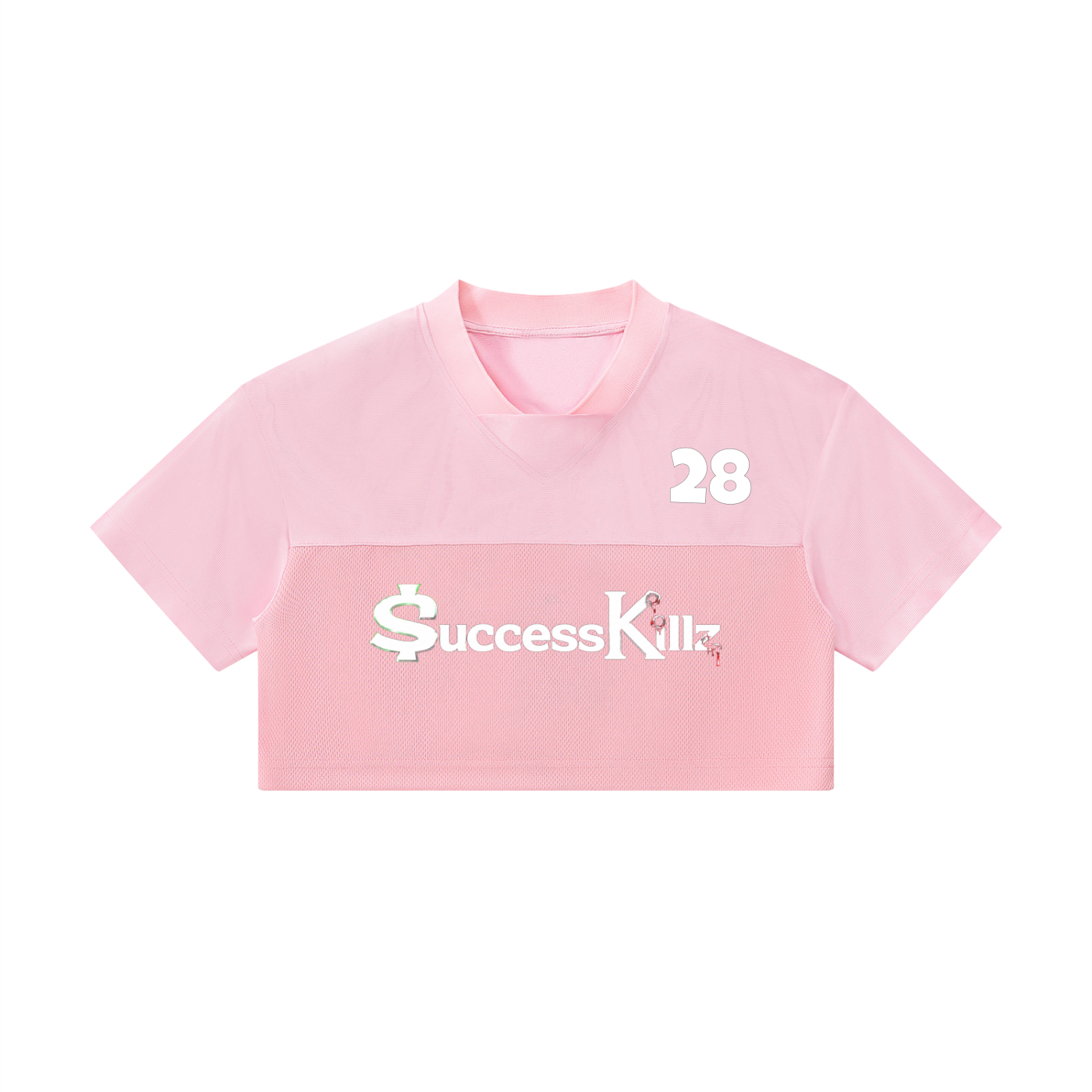 Women's $uccessKillz Retro Crop Football Jersey