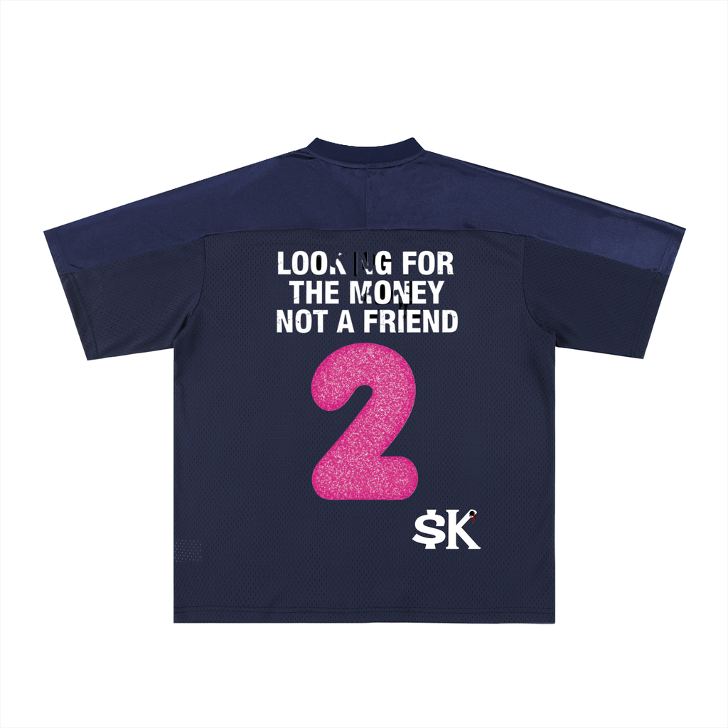 $uccessKillz “Looking For The Money Not A Friend” Football Jersey