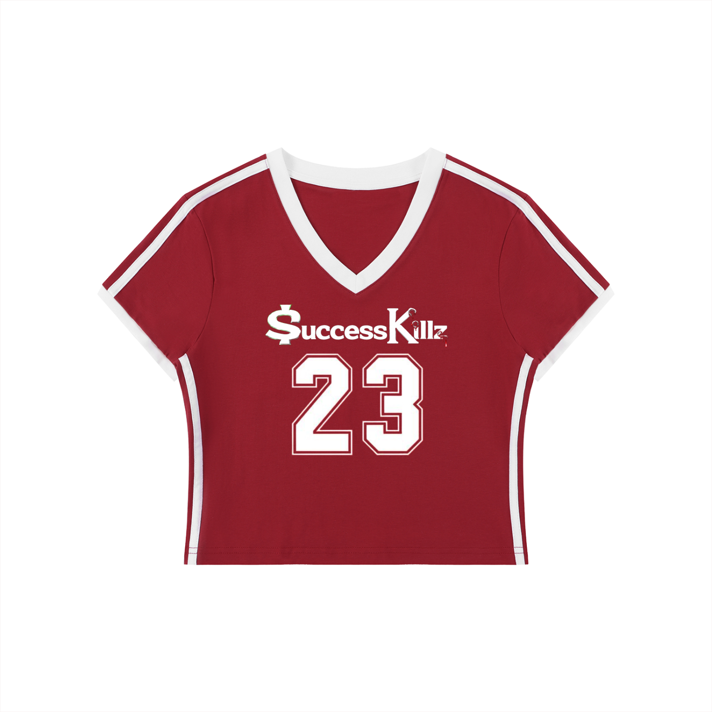 Women's $uccessKillz “REAL IS RARE” Retro Crop Jersey