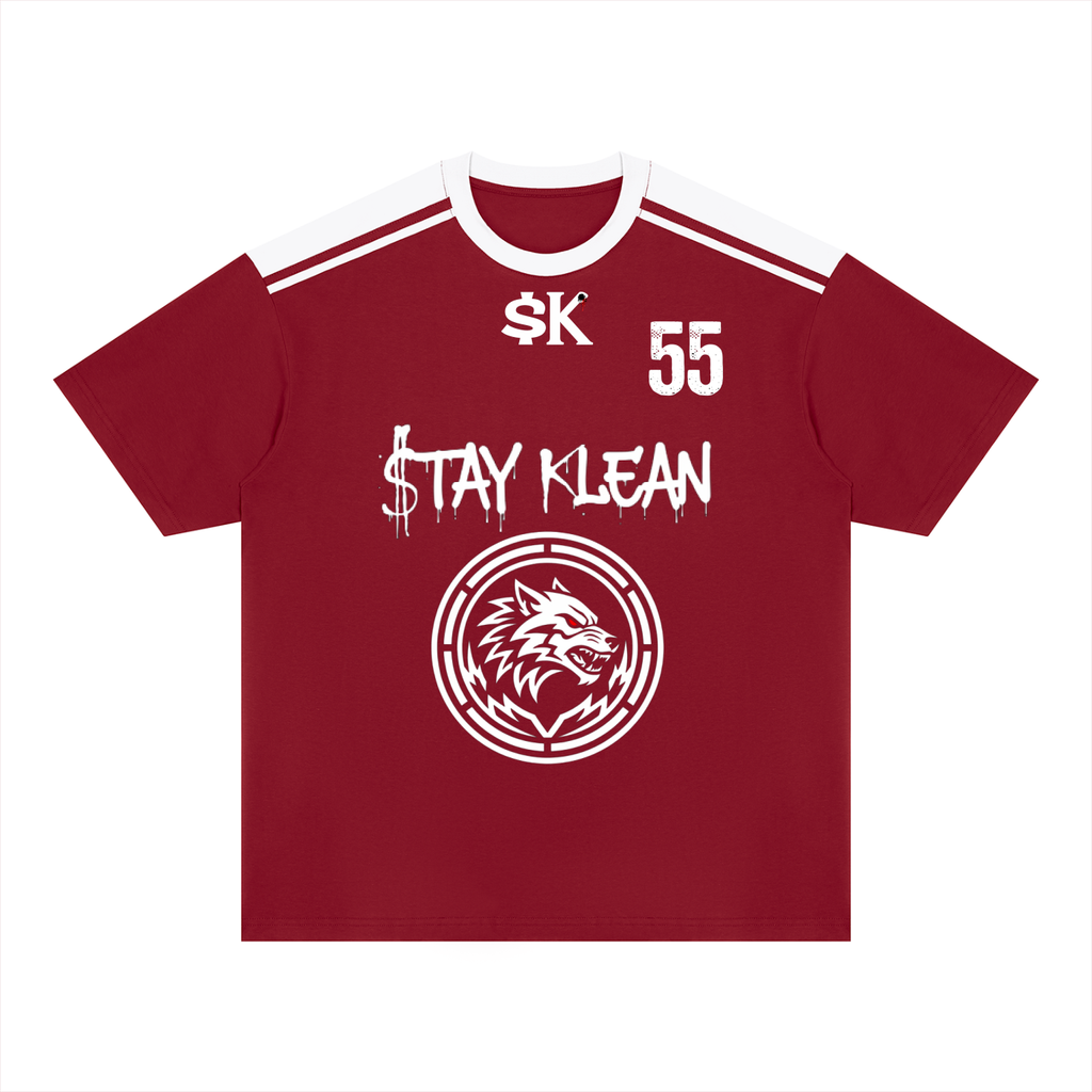 Unisex $K “$TAY KLEAN” + “Wolf Logo” Soccer Jersey