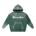 $uccessKillz “REAL IS RARE” Vintage Washed Frayed Hoodie