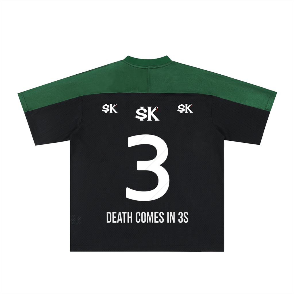 $uccessKillz “Death Comes In 3s” Football Jersey