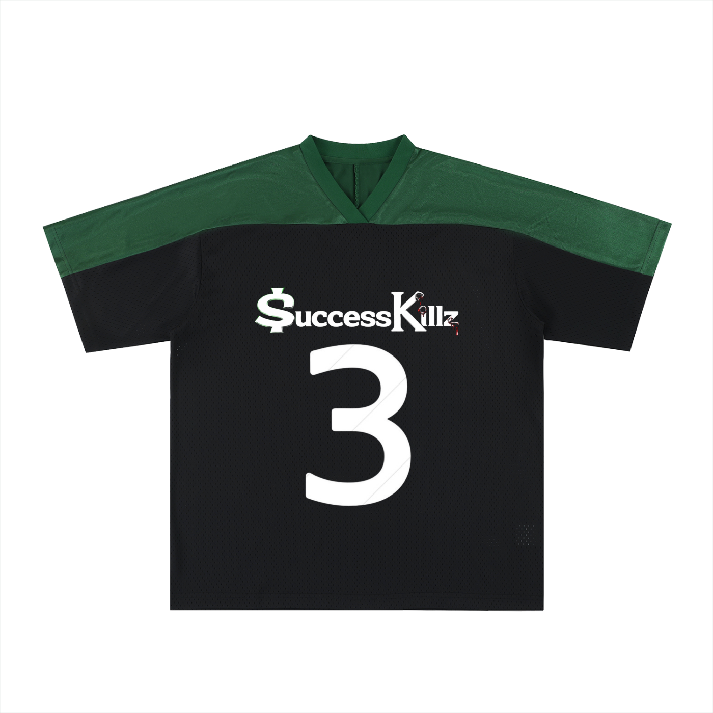 $uccessKillz “Death Comes In 3s” Football Jersey