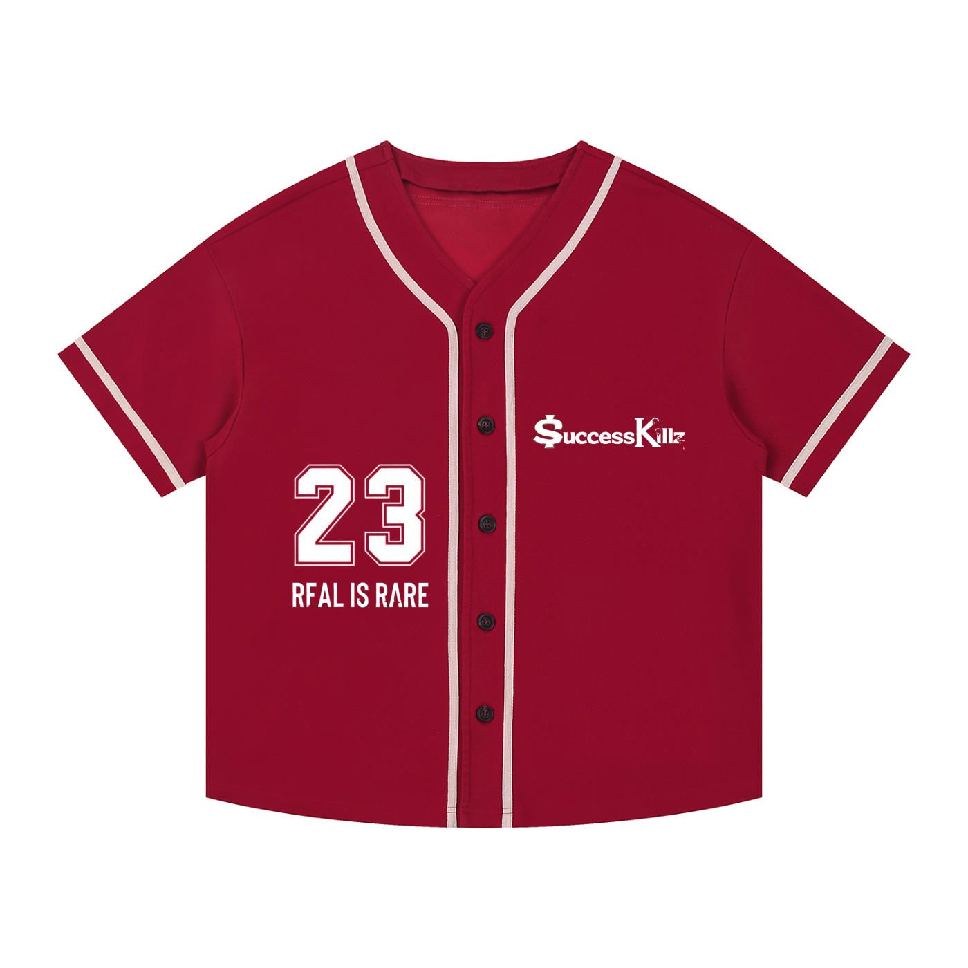 $uccessKillz “REAL IS RARE” Baseball Jersey
