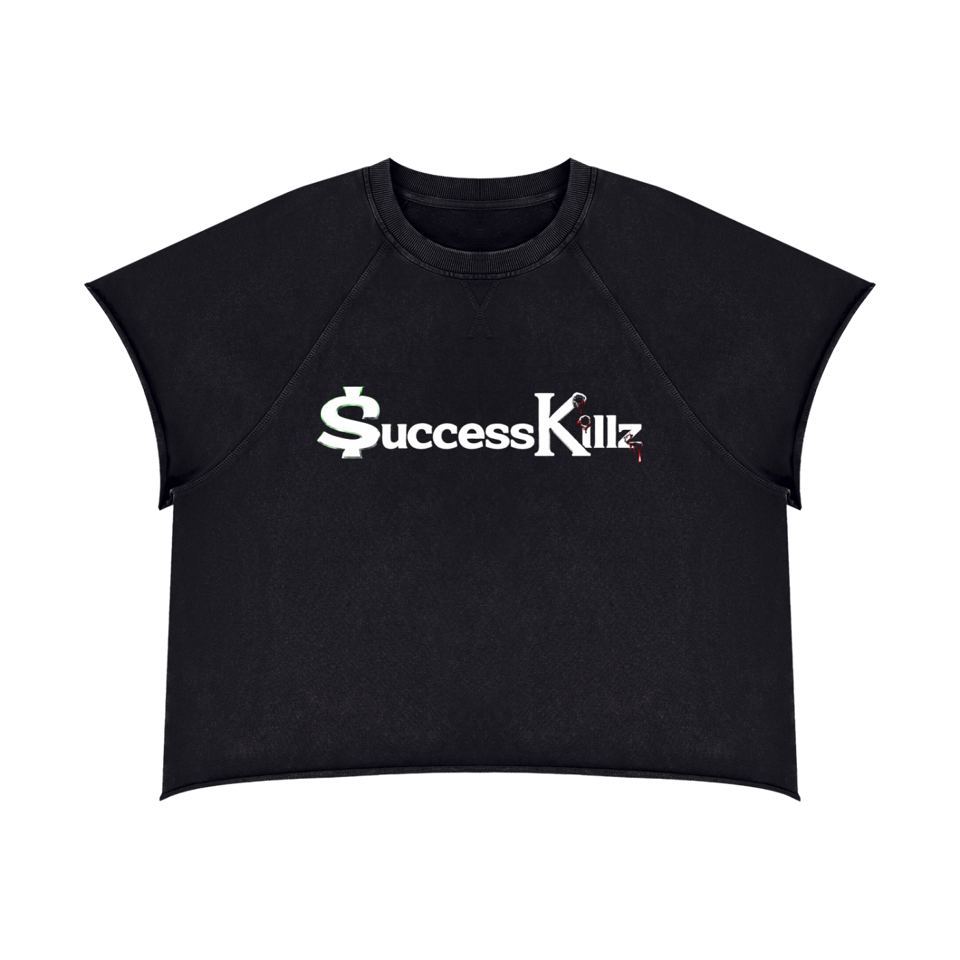 Unisex Vintage $uccessKillz Raw Edge T-Shirt