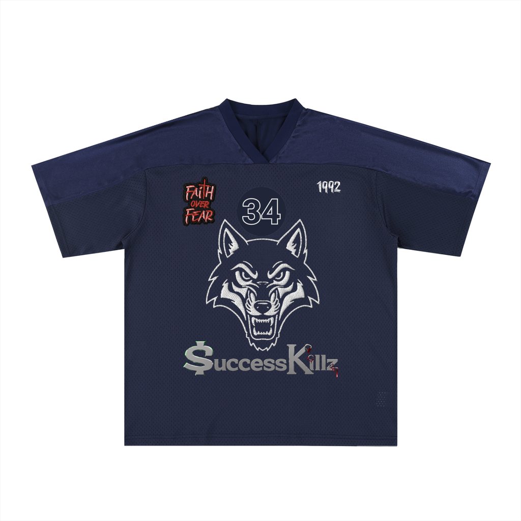 $uccessKillz “Wolf Mascot” + “1992” Football Jersey