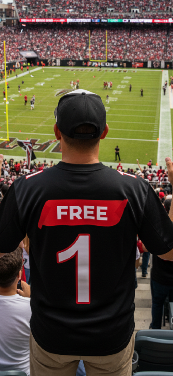 $uccessKillz “ Free 1” Football Jersey
