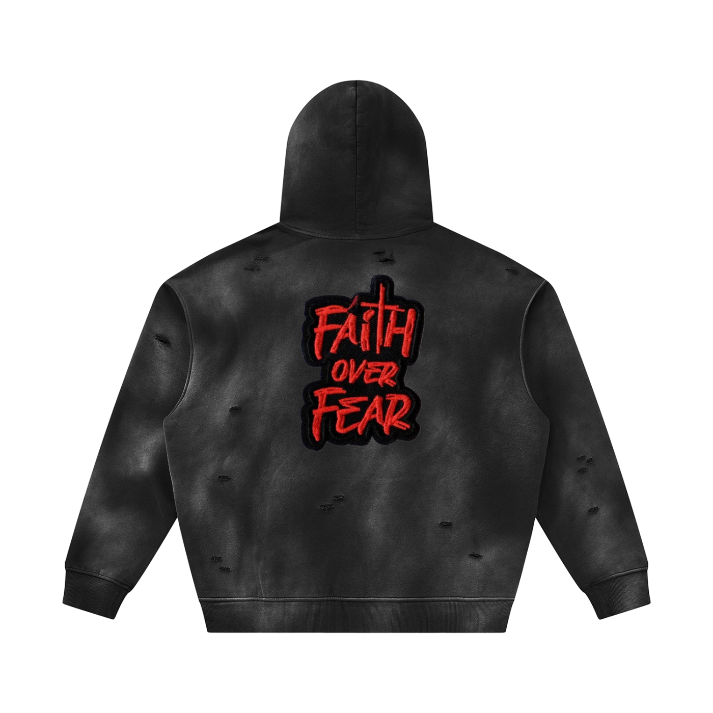 Unisex Sunfade $uccessKillz “Faith Over Fear” Hoodie
